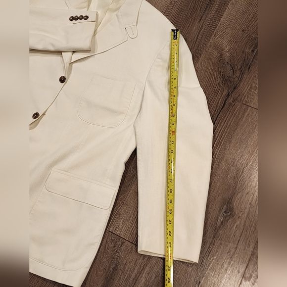 Polo Ralph Lauren Single-Breasted 3 Button Twill Cotton Blazer *EUC* - Picture 7 of 12